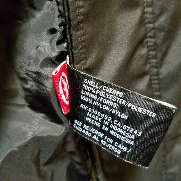 Vintage ECKO UNLTD Function Shelter Jacket Men’s XL Black Stowaway Hood Utility - Picture 7 of 7